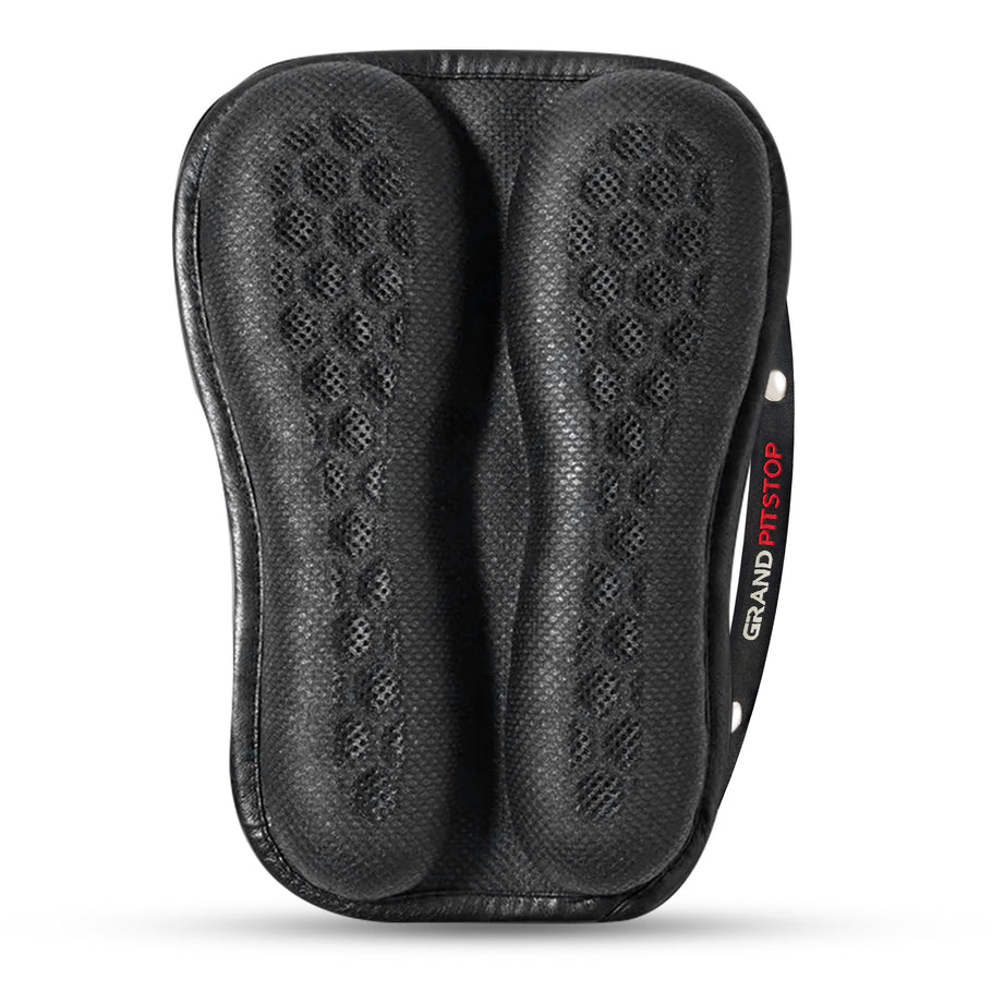 Motorcycle Sports/Pillion rider Honeycomb Gel Air Seat Cushion for Medical, Offices, Home, Motorcycle and Car Lumbar Support - Universal Fit & Breathable Design