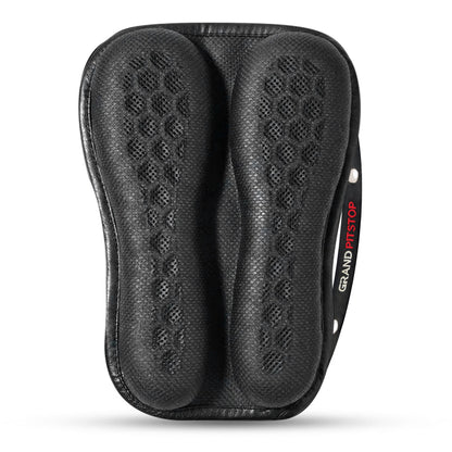 Motorcycle Sports/Pillion rider Honeycomb Gel Air Seat Cushion for Medical, Offices, Home, Motorcycle and Car Lumbar Support - Universal Fit & Breathable Design