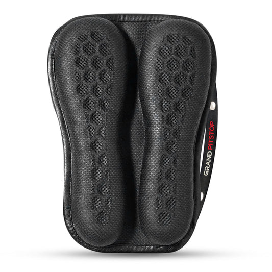 Motorcycle Sports/Pillion rider Honeycomb Gel Air Seat Cushion for Medical, Offices, Home, Motorcycle and Car Lumbar Support - Universal Fit & Breathable Design