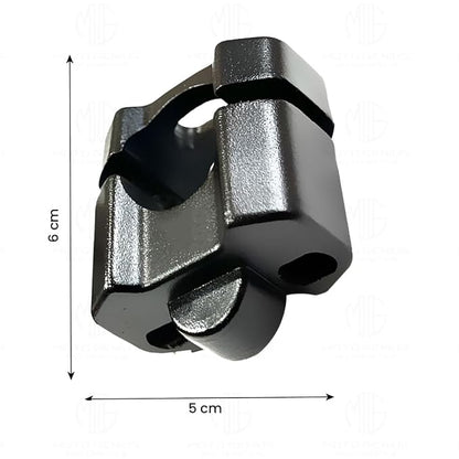 Universal Heavy Duty Aluminum Motorcycle Handlebar Risers | Adjustable, Lightweight, Durable, Compatible with Universal Motorbikes