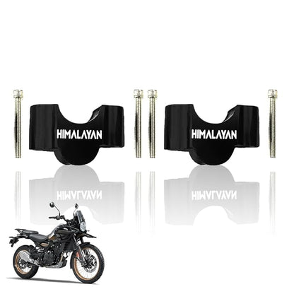 Adjustable Handle Riser for RE Himalayan 450 Motorbike | Enhances Comfort and Control | Height Riser Clamp Compatible with RE Himalayan 450