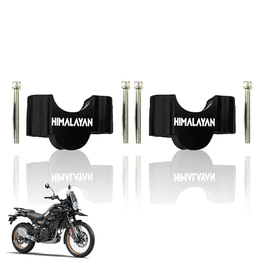 Adjustable Handle Riser for RE Himalayan 450 Motorbike | Enhances Comfort and Control | Height Riser Clamp Compatible with RE Himalayan 450