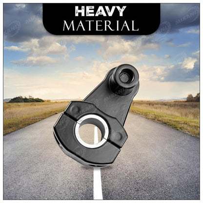 Alloy Black Universal Heavy Duty Handlebar Riser/Raiser Handle Clamps Riser For All Bikes Handlebar Riser Kit