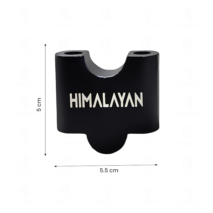 Adjustable Handle Riser for RE Himalayan BS3/BS4/BS6/Scram Motorbike |Enhances Comfort and Control | Height Riser Clamp Compatible with RE Himalayan (Straight)