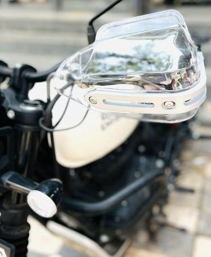 UNIVERSAL HANDGUARDS WITH WIND DEFLECTOR