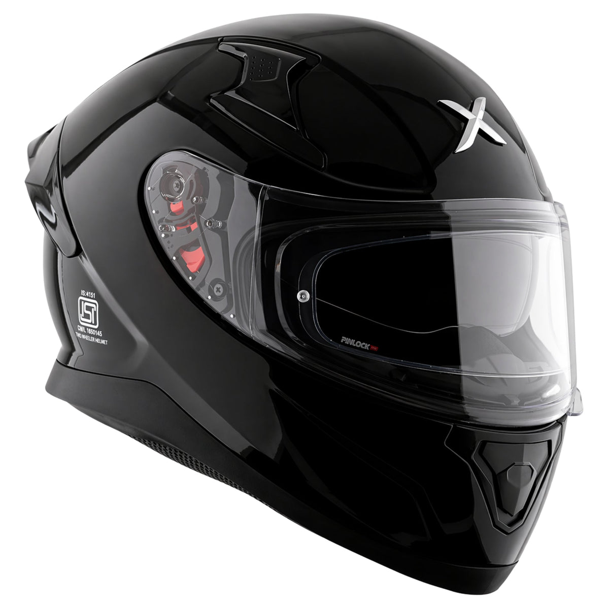 AXOR APEX SOLID BLACK HELMET