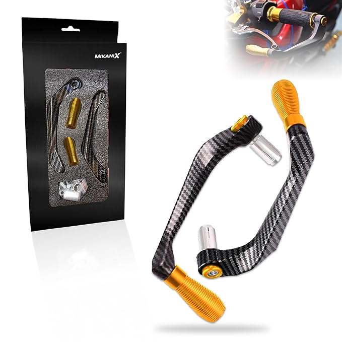 UNIVERSAL HEAVY DUTY CNC PREMIUM LEVER GUARDS - CARBON FINISH
