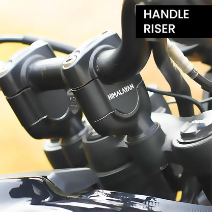Adjustable Handle Riser for RE Himalayan 450 Motorbike | Enhances Comfort and Control | Height Riser Clamp Compatible with RE Himalayan 450