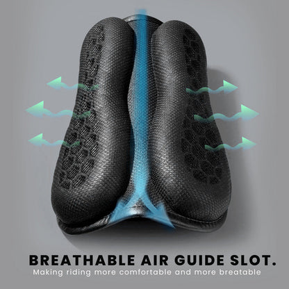 Motorcycle Sports/Pillion rider Honeycomb Gel Air Seat Cushion for Medical, Offices, Home, Motorcycle and Car Lumbar Support - Universal Fit & Breathable Design