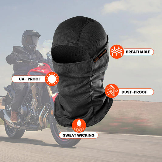 Face Mask for Bike, Ski, Cycling, Running, Hiking - Black