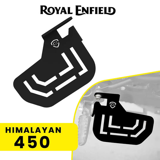 Pillion Footrest for Royal Enfield Himalayan 450 - Black-Left