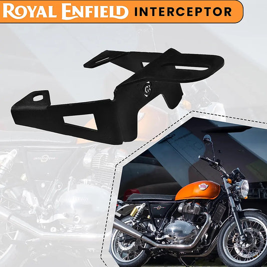 FOG LIGHT MOUNT - Black for Royal Enfield - INTERCEPTOR