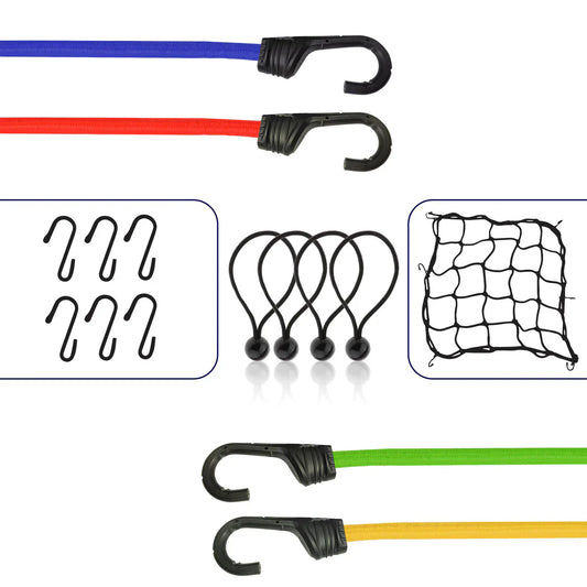Bungee Cord - Set Of 15 - Mix