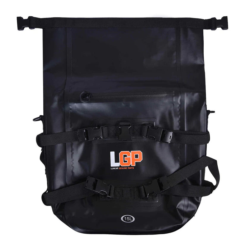 LGP Motorcycle Bumper Bag 15L（TPU Black)