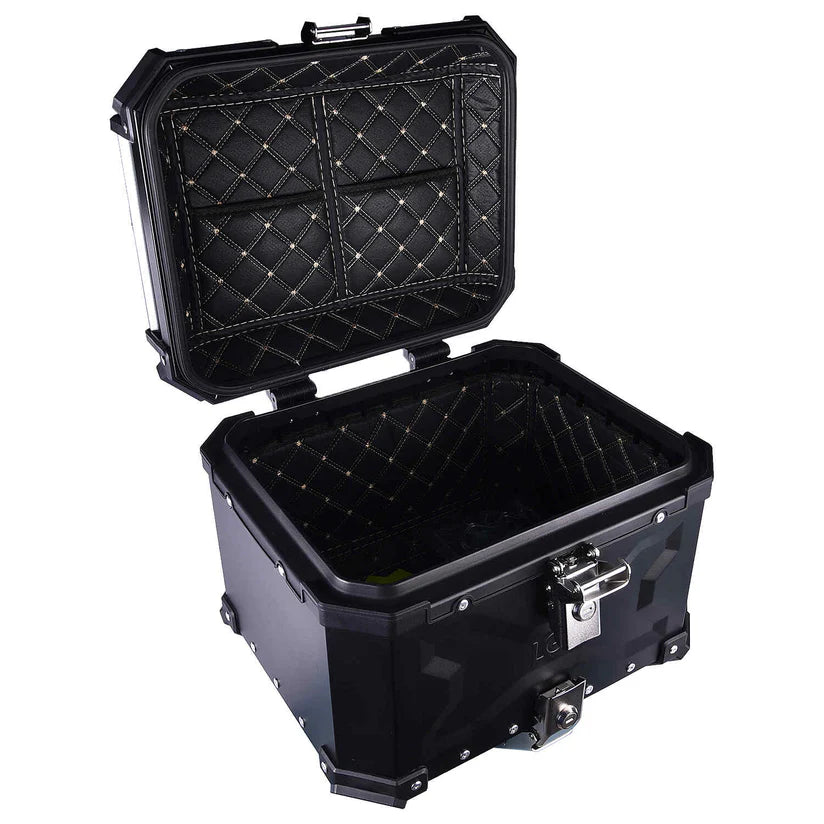 LGP TOP BOX 36L TYPE X WITH BACKREST AND CARRIER PLATE
