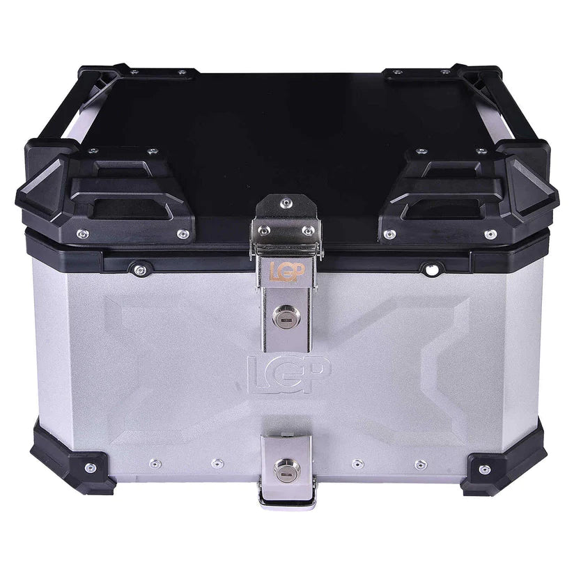 LGP TOP BOX 45L TYPE X WITH BACKREST AND CARRIER PLATE