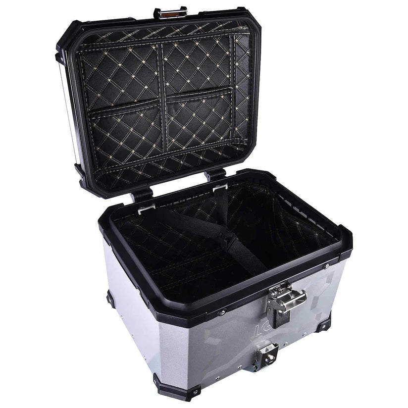 LGP TOP BOX 45L TYPE X WITH BACKREST AND CARRIER PLATE