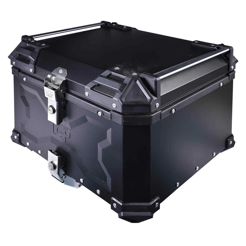 LGP TOP BOX 55L TYPE X WITH BACKREST AND CARRIER PLATE