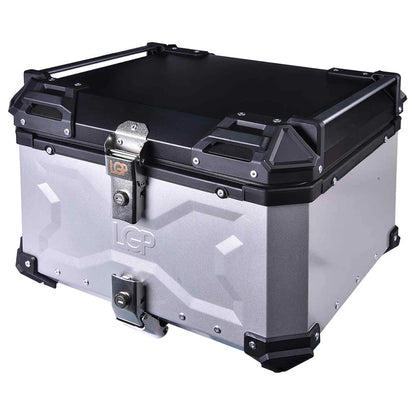 LGP TOP BOX 55L TYPE X WITH BACKREST AND CARRIER PLATE