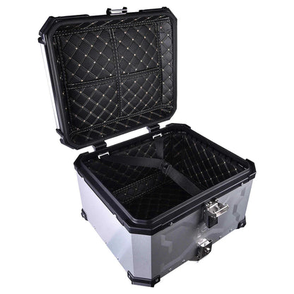 LGP TOP BOX 55L TYPE X WITH BACKREST AND CARRIER PLATE