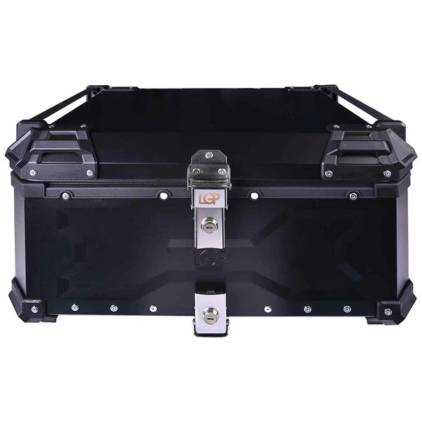 LGP TOP BOX 65L TYPE X WITH BACKREST WITH CARRIER PLATE