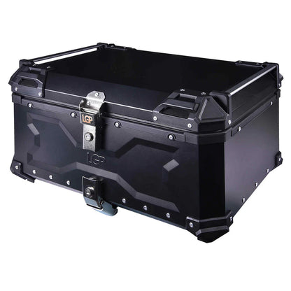 LGP TOP BOX 65L TYPE X WITH BACKREST WITH CARRIER PLATE