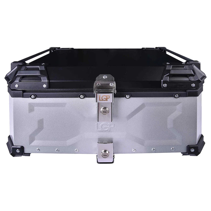 LGP TOP BOX 65L TYPE X WITH BACKREST WITH CARRIER PLATE