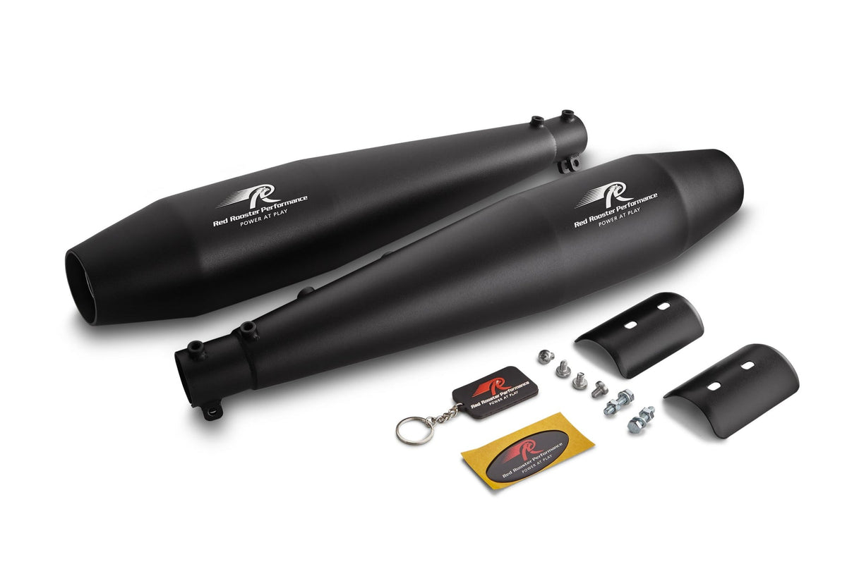 Red Rooster Performance Stellar Black Matte for Continental GT 650 / Interceptor 650