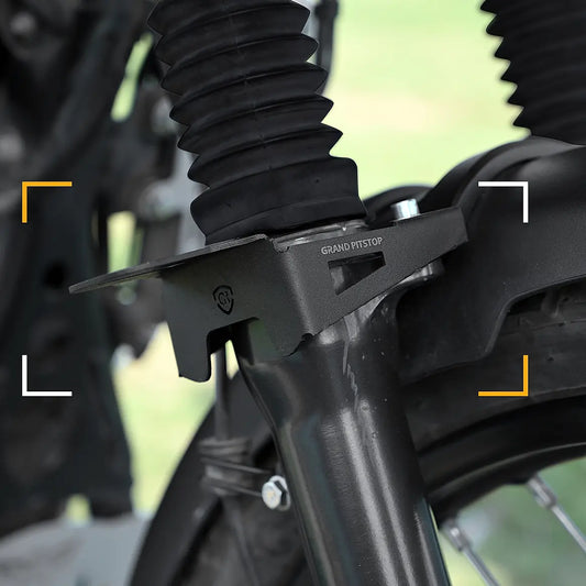 Fog Light Mount For Royal Enfield Himalayan - BS4-BS6 Model (2019-2021) - Black