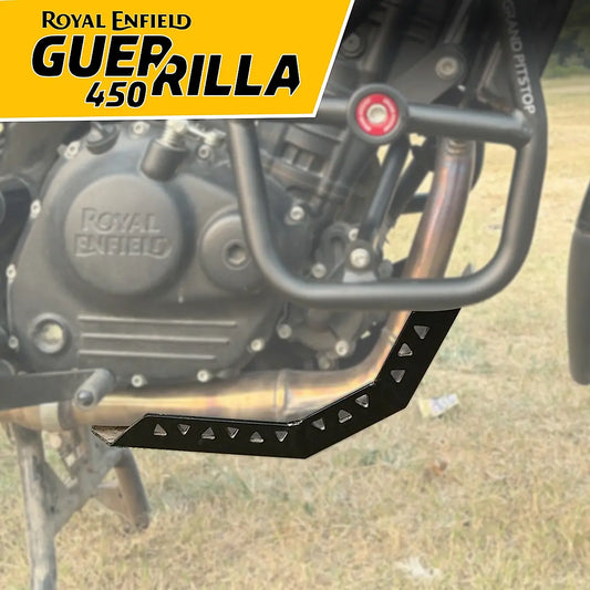 Aluminium Sumpguard for Royal Enfield Guerrilla 450 - Black