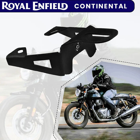 FOG LIGHT MOUNT - Black for Royal Enfield - CONTINENTAL GT