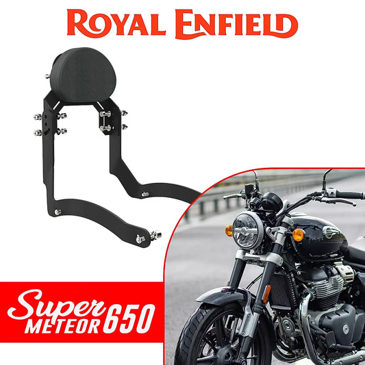 Backrest Stand for Royal Enfield Super Meteor 650 - Black