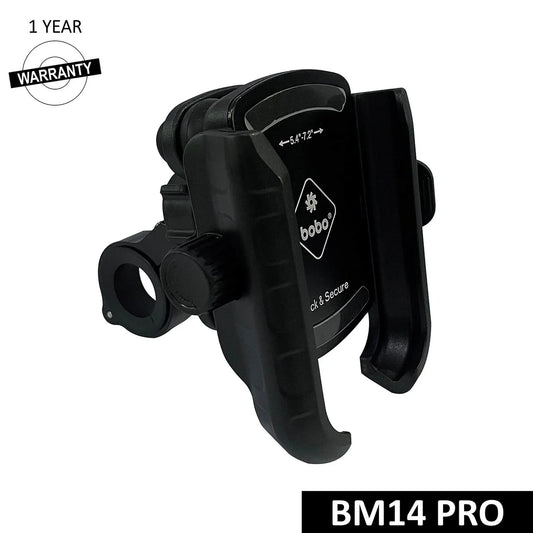 BOBO BM14 PRO X Quick Release with PRO X Vibration Controller Enhanced BM4 PRO Bike / Cycle Phone Holder Motorcycle Mobile Mount