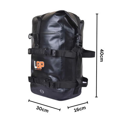 LGP Motorcycle Bumper Bag 15L（TPU Black)